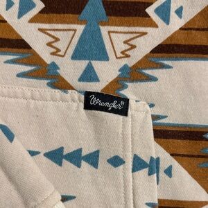 Wrangler Geometric Pattern hoodie
